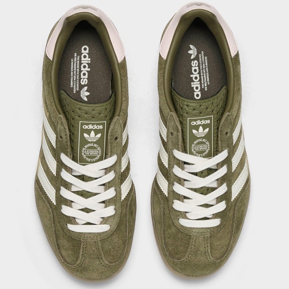🫒 ADIDAS GAZELLE INDOOR OLIVE 🫒 - Picture 3 of 4